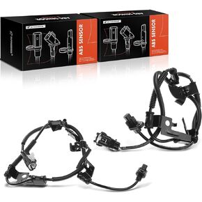 A-Premium ABS Wheel Speed Sensor Compatible with Hyundai Models - Sonata 2005-2011, Azera 2006-2011, Sedan - Front Driver and Passenger, (2-PC Set), Replace# 598103K000, 598403K000, 598303K000