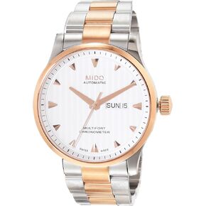Mido Multifort Chronometer - Swiss Automatic Watch for Men - Silver Dial - Case 42mm - M0054312203100