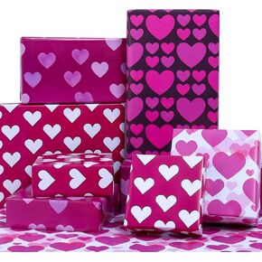 u'cover عيد ميلاد ورق التغليف للفتيات الفتيان الأطفال استحمام الطفل النساء حورية البحر مقياس التقوقع المجرة 12 ورقة مطوية 4 نمط ورق تغليف الهدايا لذكرى التخرج الزفاف 20 × 29 بوصة in Kuwait