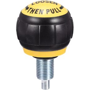 uxcell M16 Fitness Adjustment Knob Replacement Parts for Home Fitness Height Adjustment Screws Equipment Black Yellow