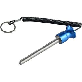USUNQE Magnetic Weight Pin with Pull Rope, Pin Tensile 3/8" Diameter 4" Locking Space, Weight Machine Pin Strength Training Equipment for Commercial Gym or Home Gym