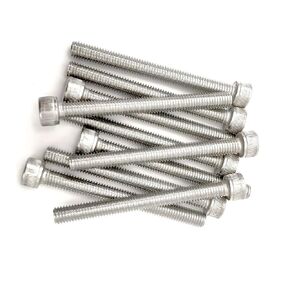 M8-1.25 x 80mm Socket Head Cap Screws, 304 Stainless Steel Bolt, 10 PCS