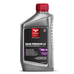 Triax Gear Premium LS 80W-90, GL-5 Limited Slip Ready, Manual Transmissions, Hypoid Gear Systems, Differentials, NATO Military Approved, Widest OEM Specification Range (1 Gallon)
