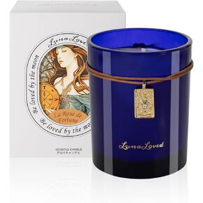 Scented Candles for Tarot The Wheel of Fortune | Wood & Citrus Scented Candles | Soy Candles for Home Scented | Bergamot Cedarwood Eucalyptus | Mood-Boosting Candles
