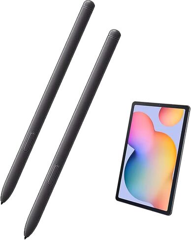 2 حزمة قلم Galaxy Tab S6 Lite أسود بديل لجهاز Samsung Galaxy Tab S6 Lite S Pen Stylus Pen بديل لجهاز Samsung Galaxy Tab S6 Lite S Pen in Kuwait
