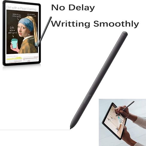 2 حزمة قلم Galaxy Tab S6 Lite أسود بديل لجهاز Samsung Galaxy Tab S6 Lite S Pen Stylus Pen بديل لجهاز Samsung Galaxy Tab S6 Lite S Pen in Kuwait