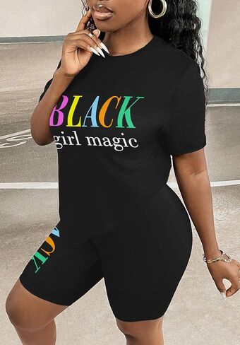 FANDEE Two Piece Outfits for Women Summer Beach Short Sets Active Tracksuits in Saudi Arabia