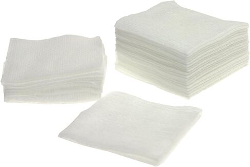 BeeSure BE1322 إسفنجة غير منسوجة، شاش، غير معقمة، 4 طبقات، قياسي 30 جرام في المتر المربع، 2 × 2، عبوة من 200 قطعة in Kuwait