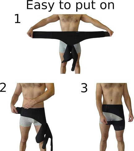 Amelia's Crafts Brace for Sciatica Pain Relief Compression Support Wrap for Sciatic Nerve Pulled Thigh Hip Strain Injury for Men Women in Saudi Arabia