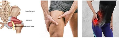 Amelia's Crafts Brace for Sciatica Pain Relief Compression Support Wrap for Sciatic Nerve Pulled Thigh Hip Strain Injury for Men Women in Saudi Arabia