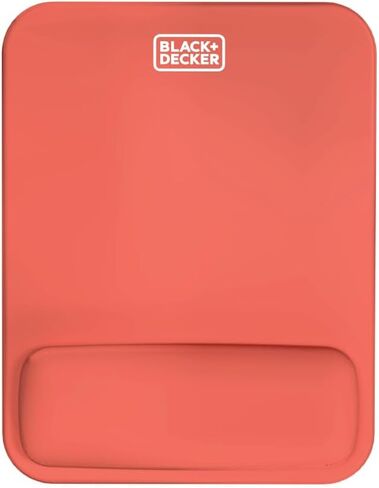 لوحة ماوس مريحة من BLACK+DECKER تدعم المعصم - مسند مريح للوحة الماوس - لوحة ماوس جل لتخفيف المعصم - لوحة ماوس جمالية بقاعدة غير قابلة للانزلاق للألعاب والمنزل والمكتب - مثالية للكمبيوتر والكمبيوتر المحمول in Kuwait