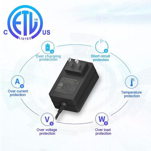 شاحن طاقة TPLTECH 17 فولت تيار متردد/تيار مستمر لمكبر الصوت Bose Soundlink 3 2 1 اللاسلكي III/II/I، 369946-1300/357551-1300/330001/357550 Bose Soundlink مع كابل شحن بطول 6.6 قدم in Kuwait