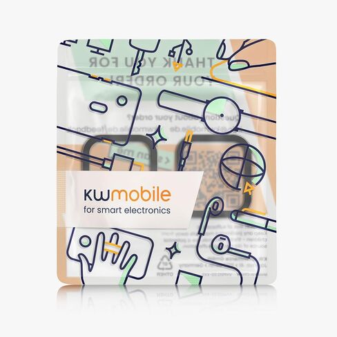 غطاء kwmobile متوافق مع أغطية Xiaomi Redmi Watch 4 - 2x زجاج مقوى مع إطار بلاستيكي - شفاف in Kuwait