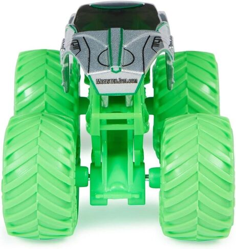 شاحنة مونستر جام 2022 سبين ماستر 1:64 داي كاست مع ملحقات إضافية: غزو كائن فضائي فائق الوقود in Kuwait