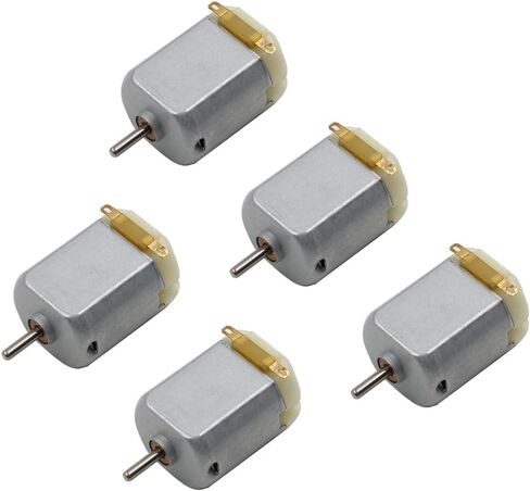 5 قطعة تيار مستمر 1.5-3 فولت 10000 دورة في الدقيقة محرك كهربائي صغير لتقوم بها بنفسك ، التجارب العلمية in Kuwait