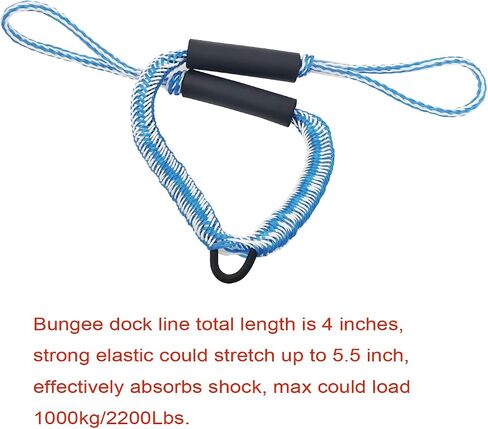 SHENGHUISS Boat Sand Anchor Kit Marine Stainless Steel 316 with Bungee Dock Line and Case,for Jet Ski,PWC,Floats,Pontoon,Kayak,Canoe in Saudi Arabia