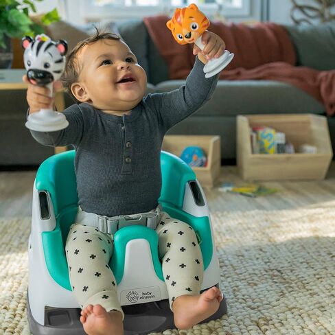 Baby Einstein Dine & Discover Multi-Use Booster Feeding & Floor Activity Seat with Self-Storing Tray in Saudi Arabia