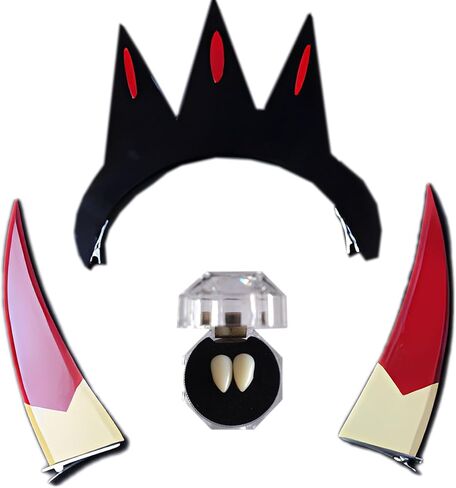 Charlie Morningstar Cosplay Prop Anime Cosplay Horn Costume Teeth Jewelry Accessories in Saudi Arabia