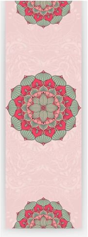Yoga mat Towel with Corner Pockets - Soft and Sweat-Absorbent Yoga Blanket, 24" x 72" inches - Hot Yoga Mat Towel - Quick Drying Towel - Microfiber Beach Towels - Yoga Towels for hot Yoga Non Slip in Saudi Arabia