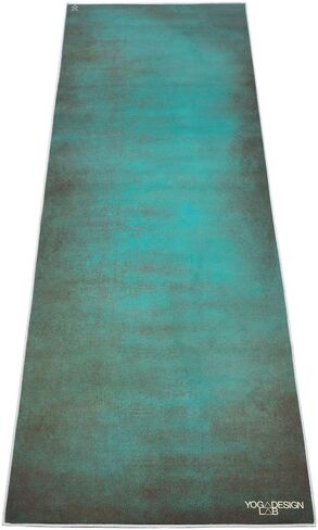Yoga Design LAB | The HOT Yoga Towel | Premium Non Slip Colorful Towel | Designed in Bali | Eco Printed + Quick Dry + Mat Sized | Ideal for Hot Yoga, Bikram, Ashtanga, Sport, Travel! (Breathe,) in Saudi Arabia