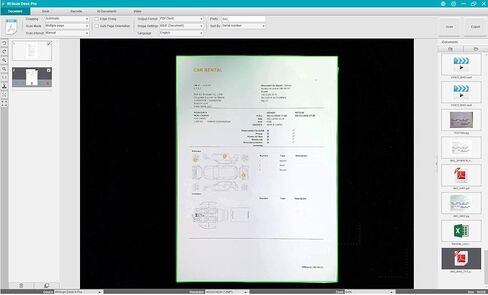 IRIScan Desk 5 Pro: ماسح ضوئي للكمبيوتر المحمول والمستندات I a3 Scanner I Library Scanner I محرر PDF مجاني I ماسح ضوئي محمول I Book Scanner I AI Flattening I المسح التلقائي AI I Finger Hiding I 12MP I Win Mac in Kuwait