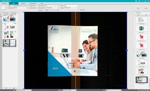 IRIScan Desk 5 Pro: ماسح ضوئي للكمبيوتر المحمول والمستندات I a3 Scanner I Library Scanner I محرر PDF مجاني I ماسح ضوئي محمول I Book Scanner I AI Flattening I المسح التلقائي AI I Finger Hiding I 12MP I Win Mac in Kuwait
