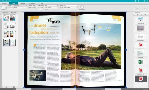 IRIScan Desk 5 Pro: ماسح ضوئي للكمبيوتر المحمول والمستندات I a3 Scanner I Library Scanner I محرر PDF مجاني I ماسح ضوئي محمول I Book Scanner I AI Flattening I المسح التلقائي AI I Finger Hiding I 12MP I Win Mac in Kuwait