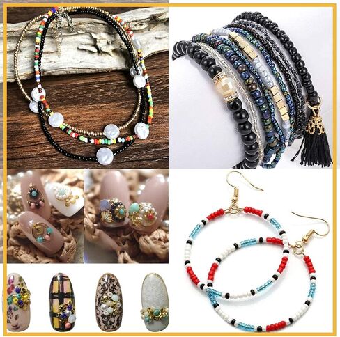 4mm Glass Seed Beads, 6/0 Small Pony Beads Jewelry Friendship Bracelet Making Kit, Tiny Waist Letter Beads, DIY Art Craft Gifts in Saudi Arabia