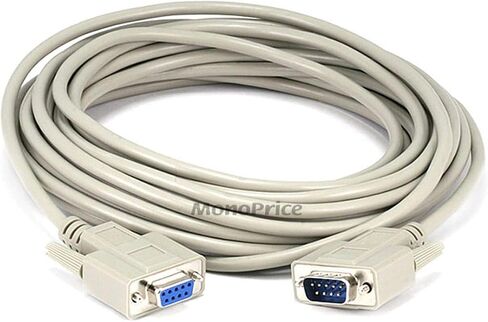 Monoprice 25ft DB 9 M/F Molded Cable in Saudi Arabia