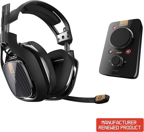 ASTRO Gaming A40 Tr Headset + MixAmp Pro Tr for PlayStation 4 (Manufacturer Renewed) - PlayStation 4 in Saudi Arabia