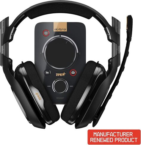 ASTRO Gaming A40 Tr Headset + MixAmp Pro Tr for PlayStation 4 (Manufacturer Renewed) - PlayStation 4 in Saudi Arabia