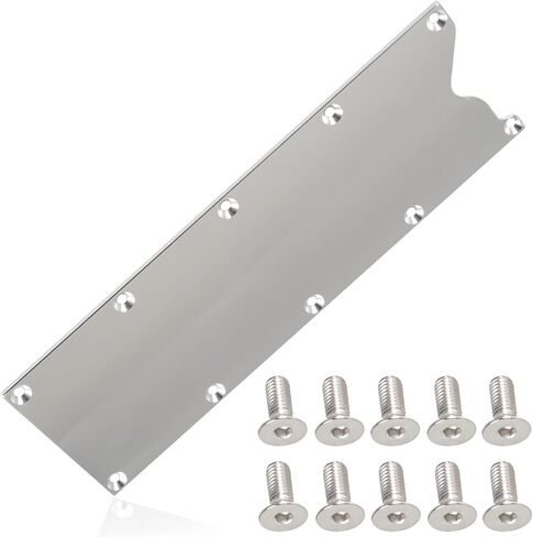 LS Gen 3 Valley Pan طوقا غطاء لوحة الألومنيوم الخام منخفض المستوى متوافق مع LSX LS1 LM7 LR4 LQ4 LS6 L59 LQ9 LM4 L33 in Saudi Arabia