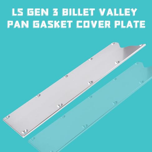 LS Gen 3 Valley Pan طوقا غطاء لوحة الألومنيوم الخام منخفض المستوى متوافق مع LSX LS1 LM7 LR4 LQ4 LS6 L59 LQ9 LM4 L33 in Saudi Arabia