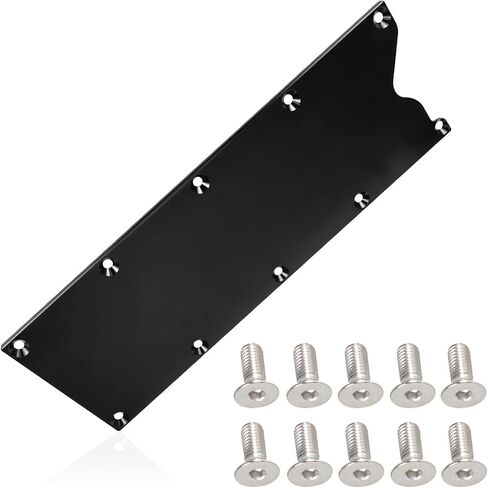 LS Gen 3 Valley Pan طوقا غطاء لوحة الألومنيوم الخام منخفض المستوى متوافق مع LSX LS1 LM7 LR4 LQ4 LS6 L59 LQ9 LM4 L33 in Saudi Arabia