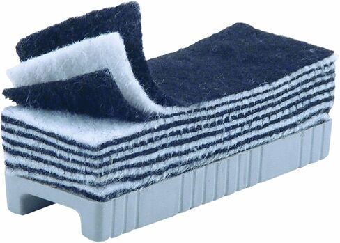 Charles Leonard Whiteboard Eraser with 12 Peel Away Layers- Instantly Renew Your Surface, 5" Felt Eraser 1-Pack (74515) in Saudi Arabia