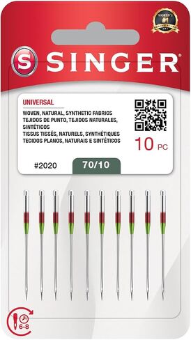 Singer 2020 Sewing Machine Needle, 10 Pack in Saudi Arabia