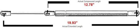 Rear Hatch Liftgate Tailgate Trunk Lift Supports Struts Shocks 6104 fit for Jeep Grand Cherokee 2005-2007,Pack of 2 in Saudi Arabia
