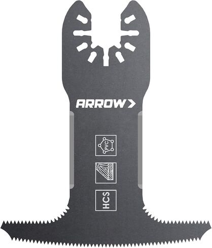 مجموعة ملحقات الأدوات المتأرجحة Arrow OSCELEC2-EK المكونة من 3 قطع للمشروعات الكهربائية، تتضمن شفرة أداة الحوائط الجافة 4 في 1، وشفرات قطع صندوق كهربائي 1 عصابة و2 عصابة، عالمية، تناسب معظم الأدوات المتعددة in Saudi Arabia