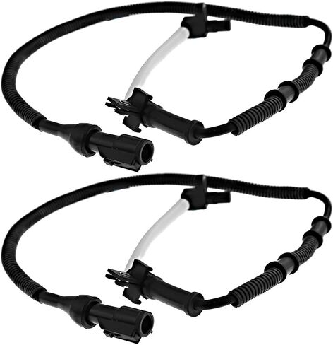 2Pcs ABS Wheel Speed Sensor Replacement for Ford F-150 4.2L 4.6L 5.4L 4WD Front LH/RH 1997-2004 in Saudi Arabia