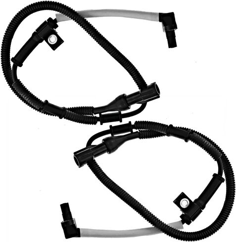 2Pcs ABS Wheel Speed Sensor Replacement for Ford F-150 4.2L 4.6L 5.4L 4WD Front LH/RH 1997-2004 in Saudi Arabia