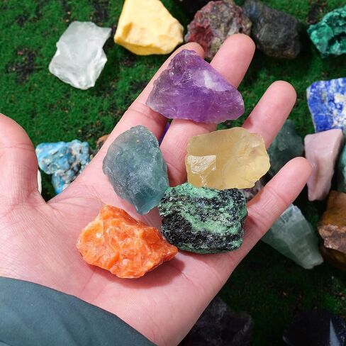 Apengshi Natural Amethyst About 0.22 lb（100g Healing Crystal Raw Rough Stone Chakra Raw Stone Meditation Reiki Collection DIY in Saudi Arabia