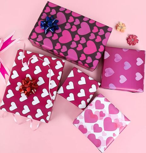 u'cover عيد ميلاد ورق التغليف للفتيات الفتيان الأطفال استحمام الطفل النساء حورية البحر مقياس التقوقع المجرة 12 ورقة مطوية 4 نمط ورق تغليف الهدايا لذكرى التخرج الزفاف 20 × 29 بوصة in Kuwait