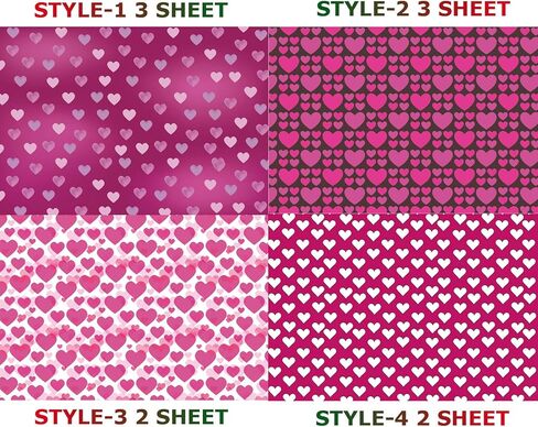 u'cover عيد ميلاد ورق التغليف للفتيات الفتيان الأطفال استحمام الطفل النساء حورية البحر مقياس التقوقع المجرة 12 ورقة مطوية 4 نمط ورق تغليف الهدايا لذكرى التخرج الزفاف 20 × 29 بوصة in Kuwait