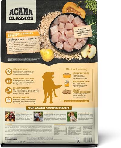 ACANA™ Classics Dog Food Beef & Barley Recipe Dry Dog Food, 22.5lb in Saudi Arabia