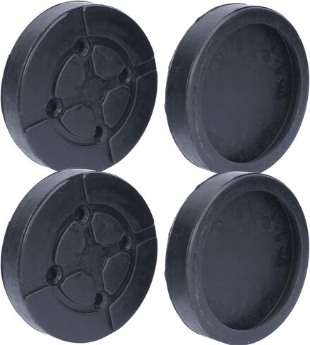 4 قطع من وسادات الذراع المطاطية المستديرة للسيارة، ملحقات رفع السيارة شديدة التحمل، وسادات ذراع رفع لرافعة الشاحنات الأوتوماتيكية، وسادة رافعة أرضية، وسادة رافعة مطاطية (130 × 28 مم) in Kuwait