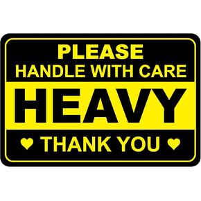 2x3 Heavy Warning Stickers for Shipping Mailing Cartons 200 Stickers in Kuwait