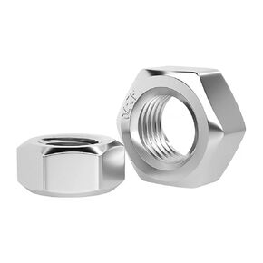 M8 Hex Nuts, M10-1.5 Hex Nut Stainless Steel 304 (18-8), 20pcs in Saudi Arabia