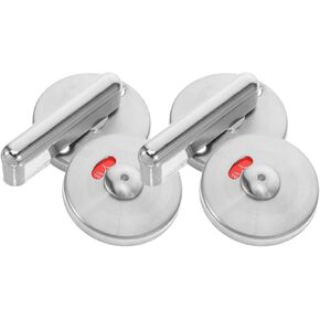 Cabilock 2PCS قفل الحمام التجاري مؤشر الخصوصية ديدبولت مع 304 الفولاذ المقاوم للصدأ مقبض دائري للمرحاض العام باب المرحاض علامة الشغور in Kuwait