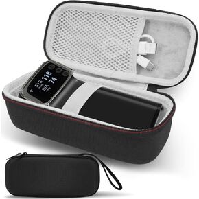 Hard Travel Case for Garmin Index BPM Blood Pressure Monitor Cuff, Protect Storage Case for Garmin Index BPM BP Monitor, for Checkme BP2 & BP2A BP Machine, Black in Saudi Arabia