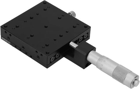 JTLB X Linear Stages Manual X Axis Linear Stage Axis Sliding Table 80 80mm Micrometer Fine Tuning Cross Roller Stage with Guide for Positioni in Kuwait